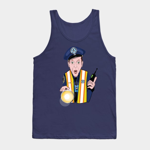 Barnie The Yard Marshal! Tank Top by chrayk57